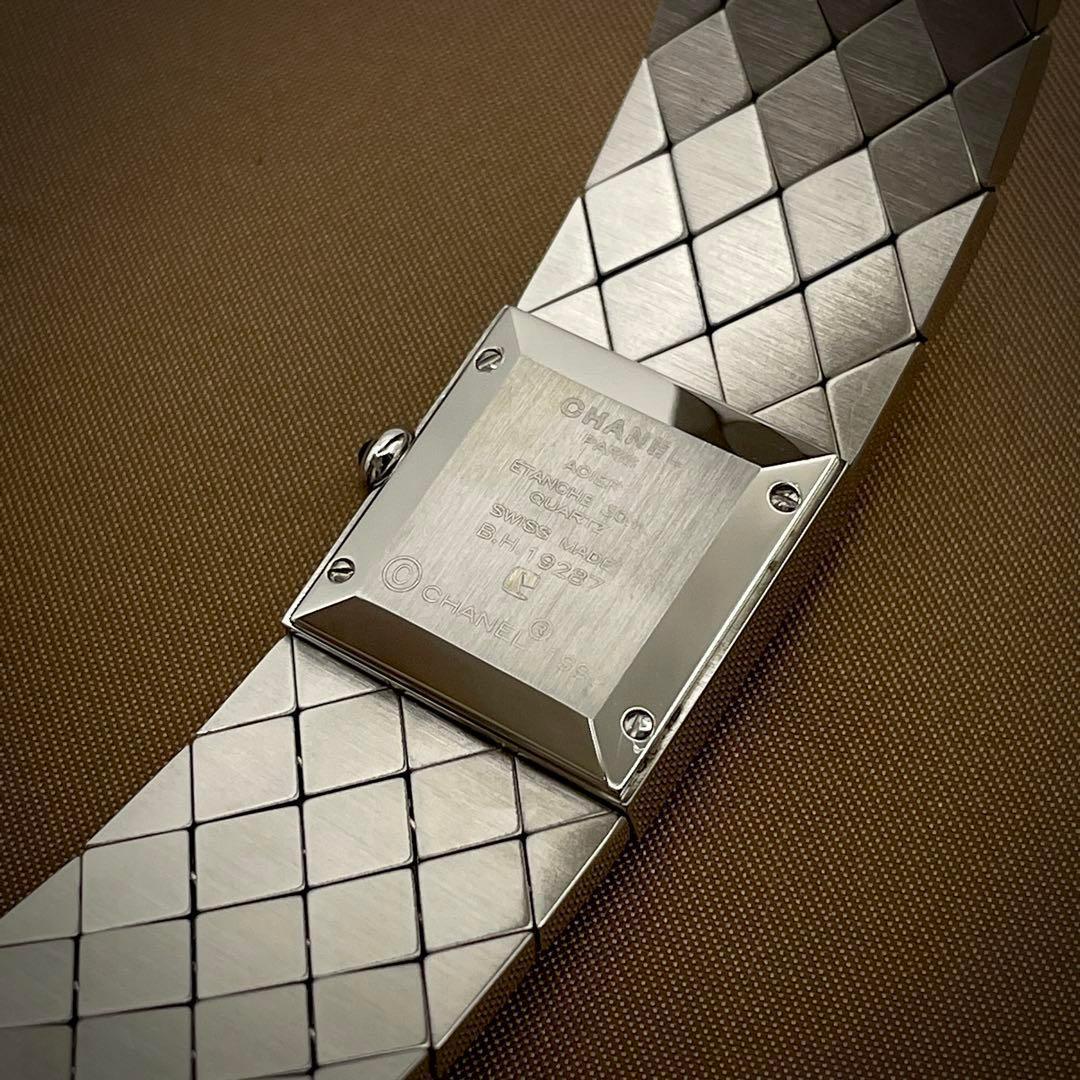 T086 シャネル マトラッセ H0009 ステンレスケースブレス クォーツ