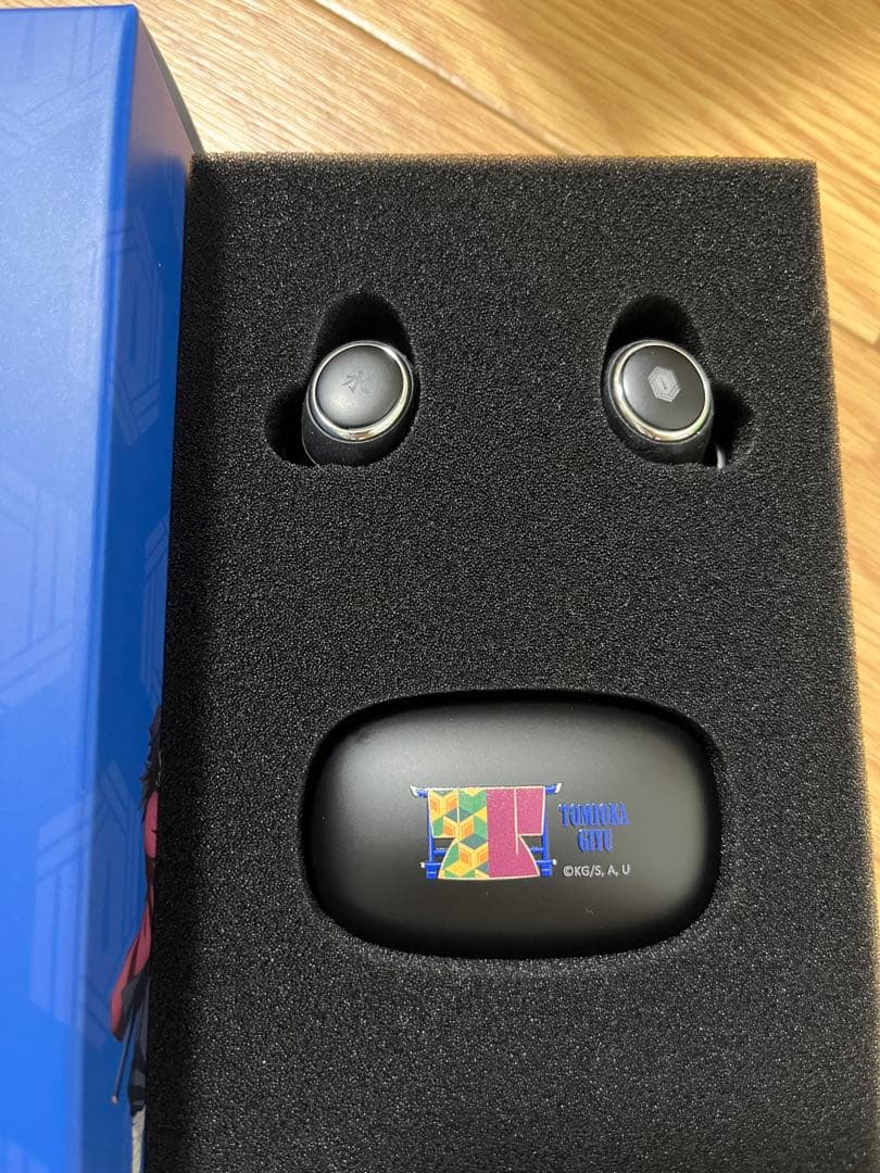 ワイヤレスイヤホン AOW01 MARKⅡ 鬼滅の刃 コラボ 冨岡義勇