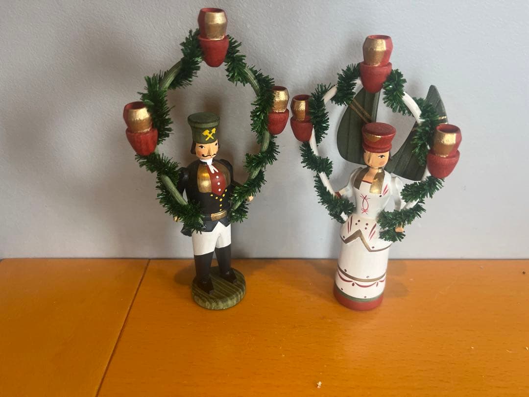 gotthard steglich figures 工房　鉱夫　天使　クリスマス