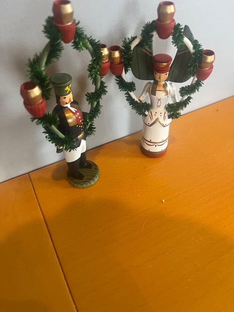 gotthard steglich figures 工房　鉱夫　天使　クリスマス