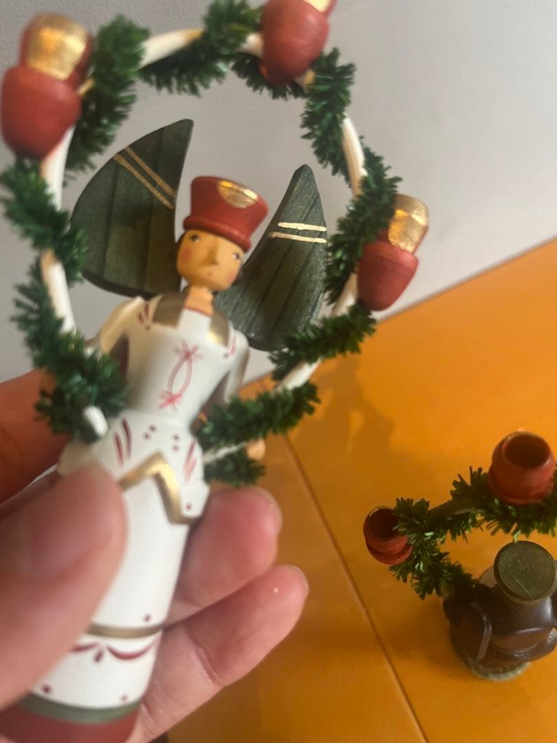 gotthard steglich figures 工房　鉱夫　天使　クリスマス