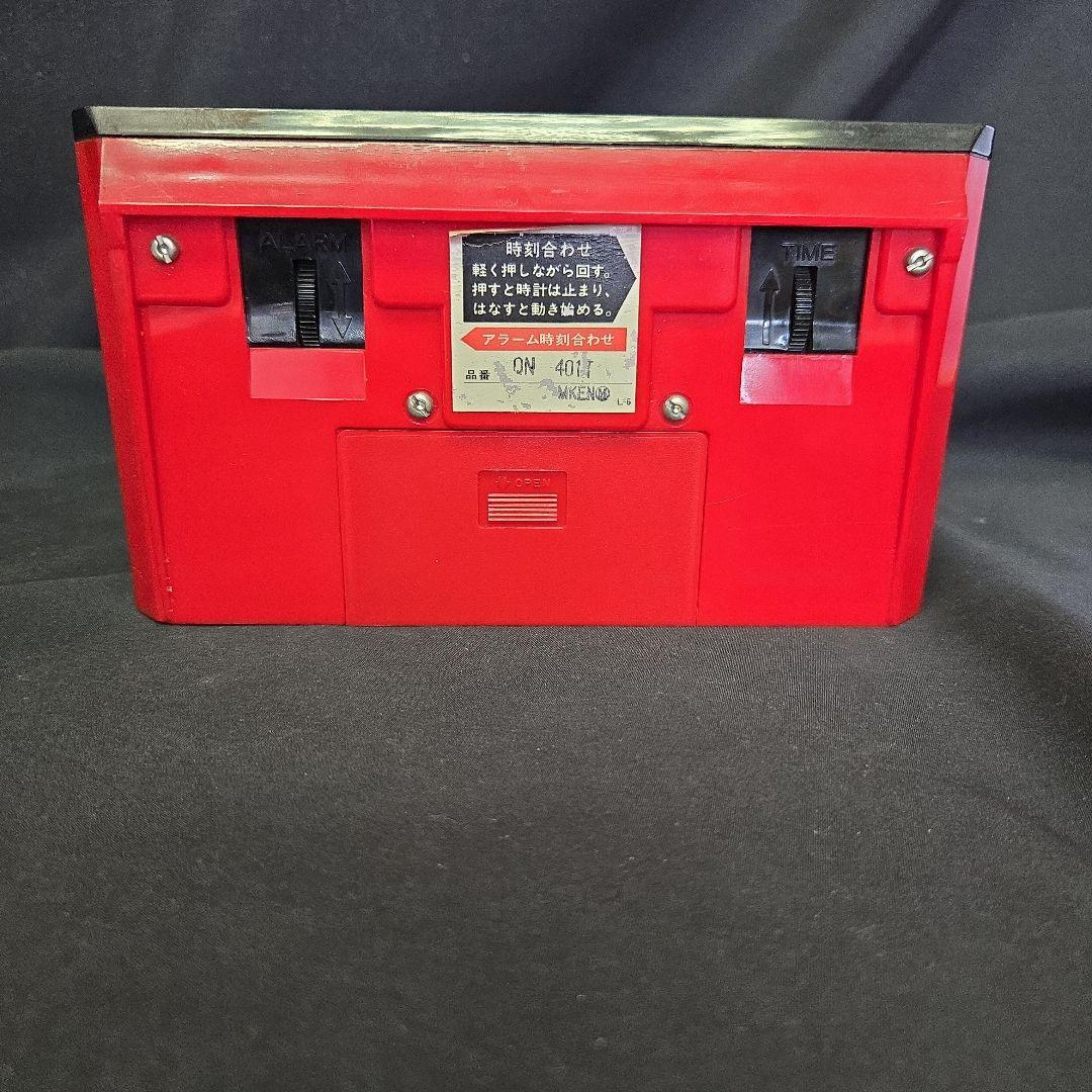 SEIKO パタパタ時計 QN401T昭和レトロ 70s　レッド