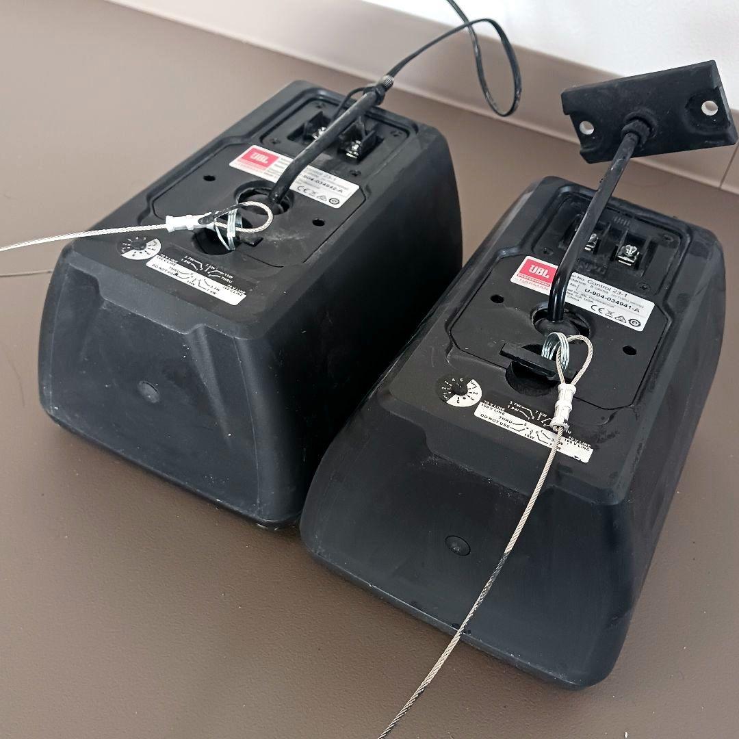 JBL CONTROL 23-1 スピーカー 設備用 2本セット ブラック