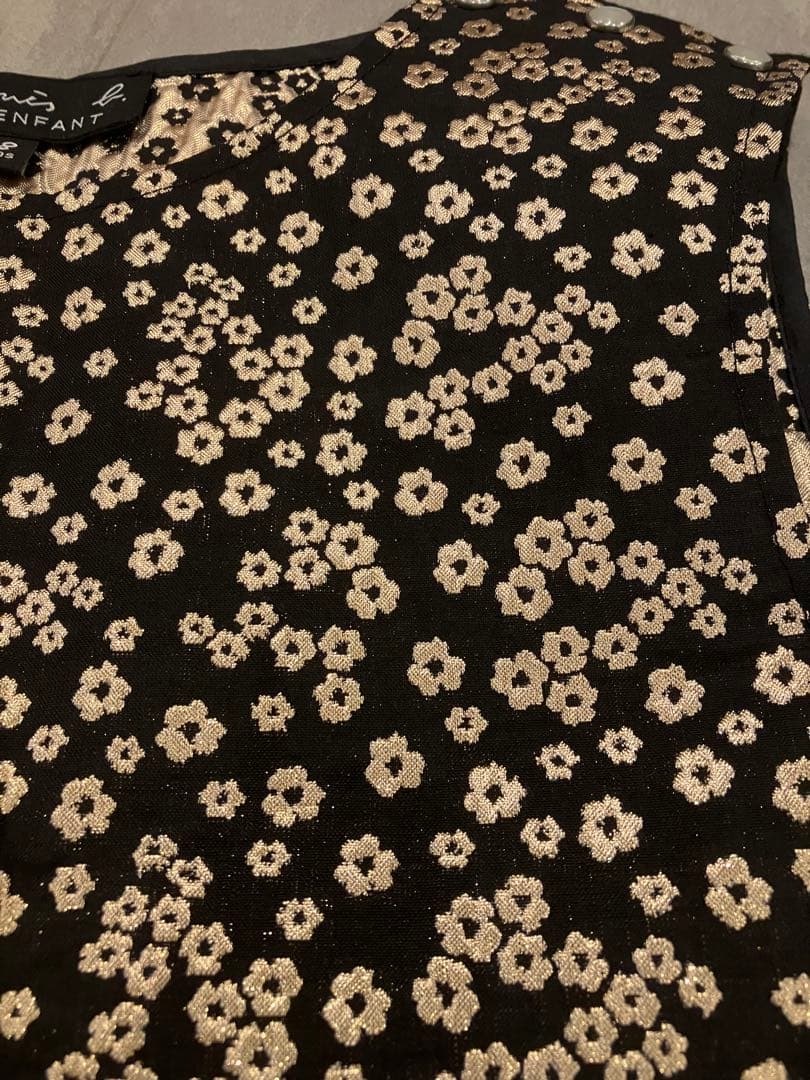 agnès b. 花柄ノースリーブワンピース 8 ans