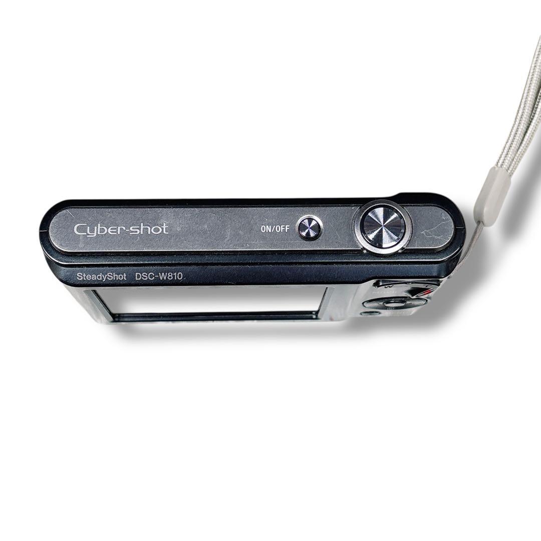 SONY ソニー DSC-W810 デジタルカメラ ブラック コンデジ デジカメ