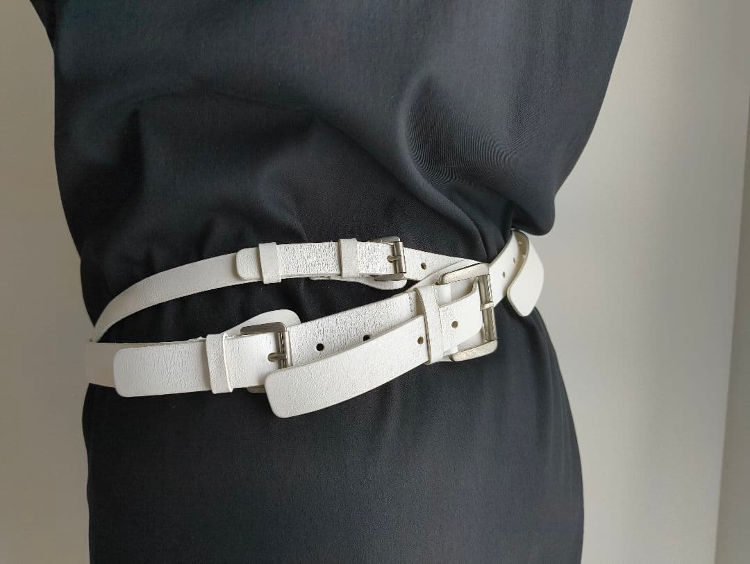 小物 ANN DEMEULEMEESTER multiple leather belt
