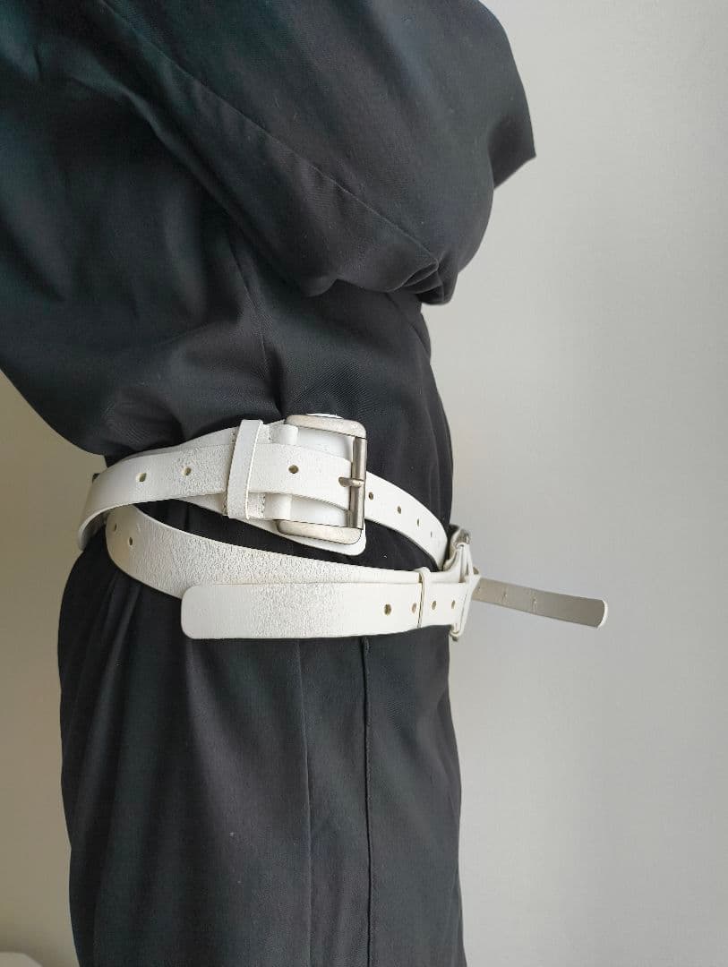 小物 ANN DEMEULEMEESTER multiple leather belt
