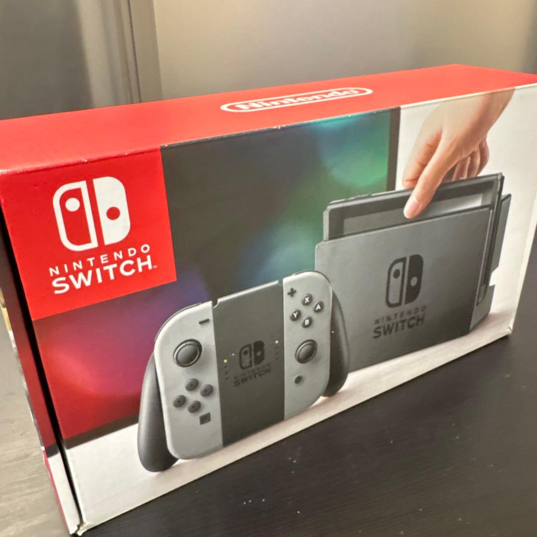 Switch 本体 最初期モデル グレー 付属品有