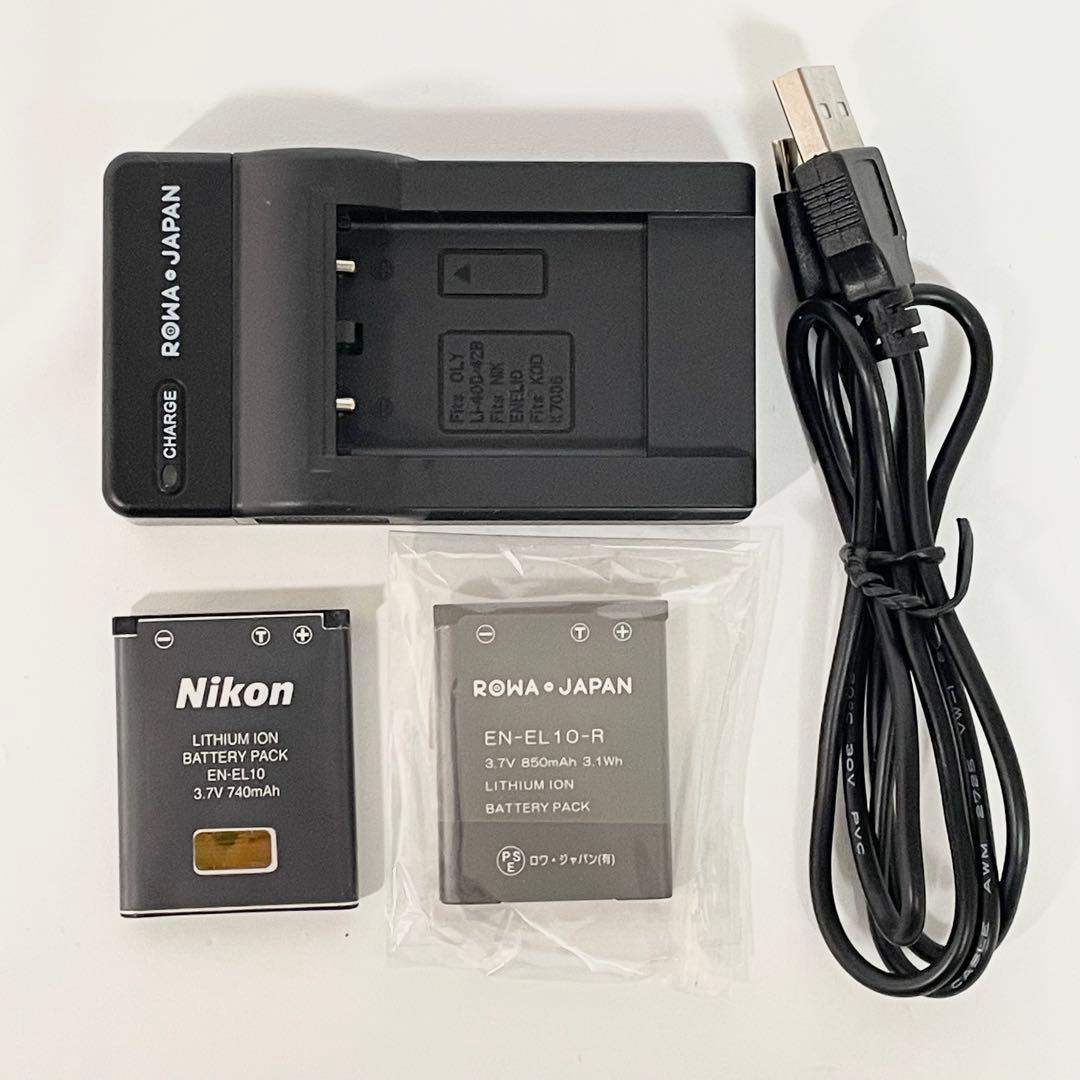 【美品】ニコン　Nikon coolpix s600 コンデジ　デジカメ