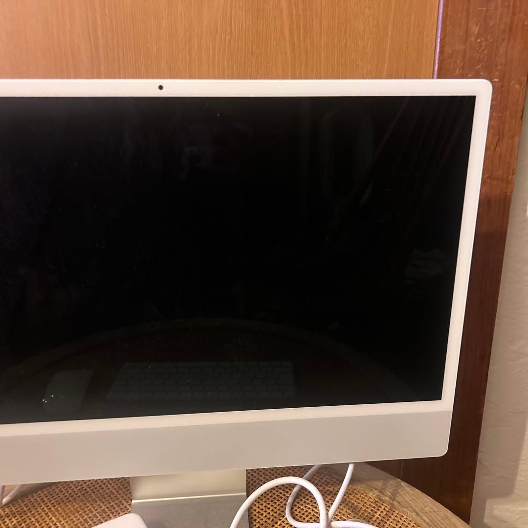 Apple iMac ホワイト + ワイヤレスキーボード・マウス
