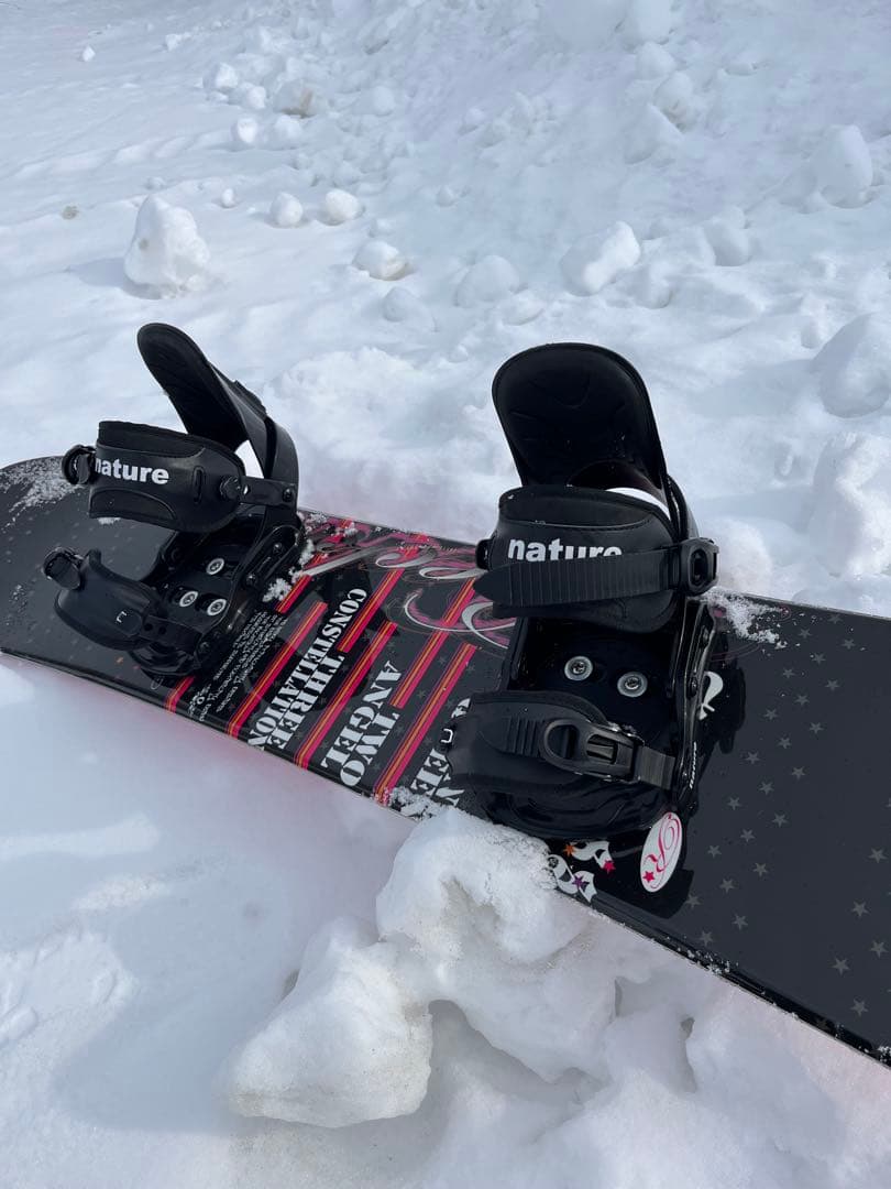 キッズ用 スノーボード128cm ビンディング ブーツ23cmセット