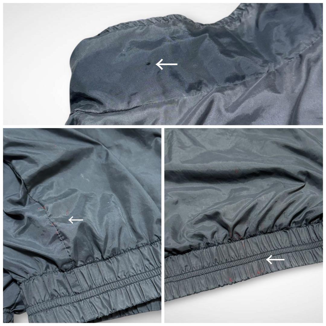 90s old Nike ナイロントラックジャケット ビンテージ古着L短丈ナイキ