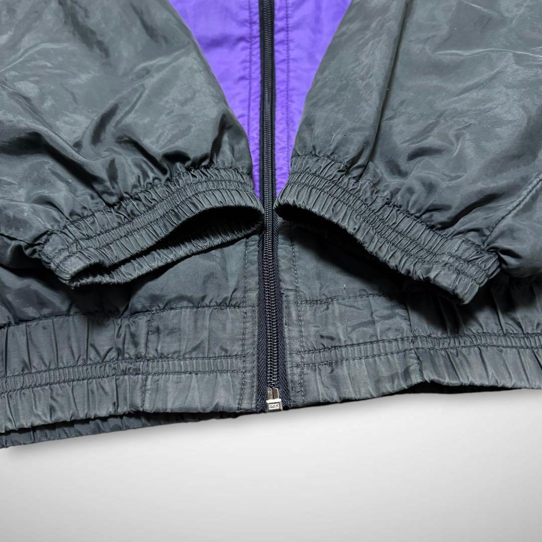 90s old Nike ナイロントラックジャケット ビンテージ古着L短丈ナイキ