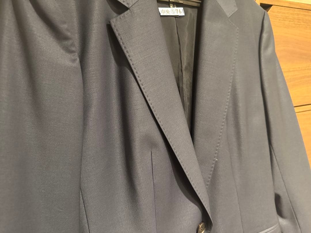 ICB ネイビーパンツスーツ セットアップ M〜Lくらい