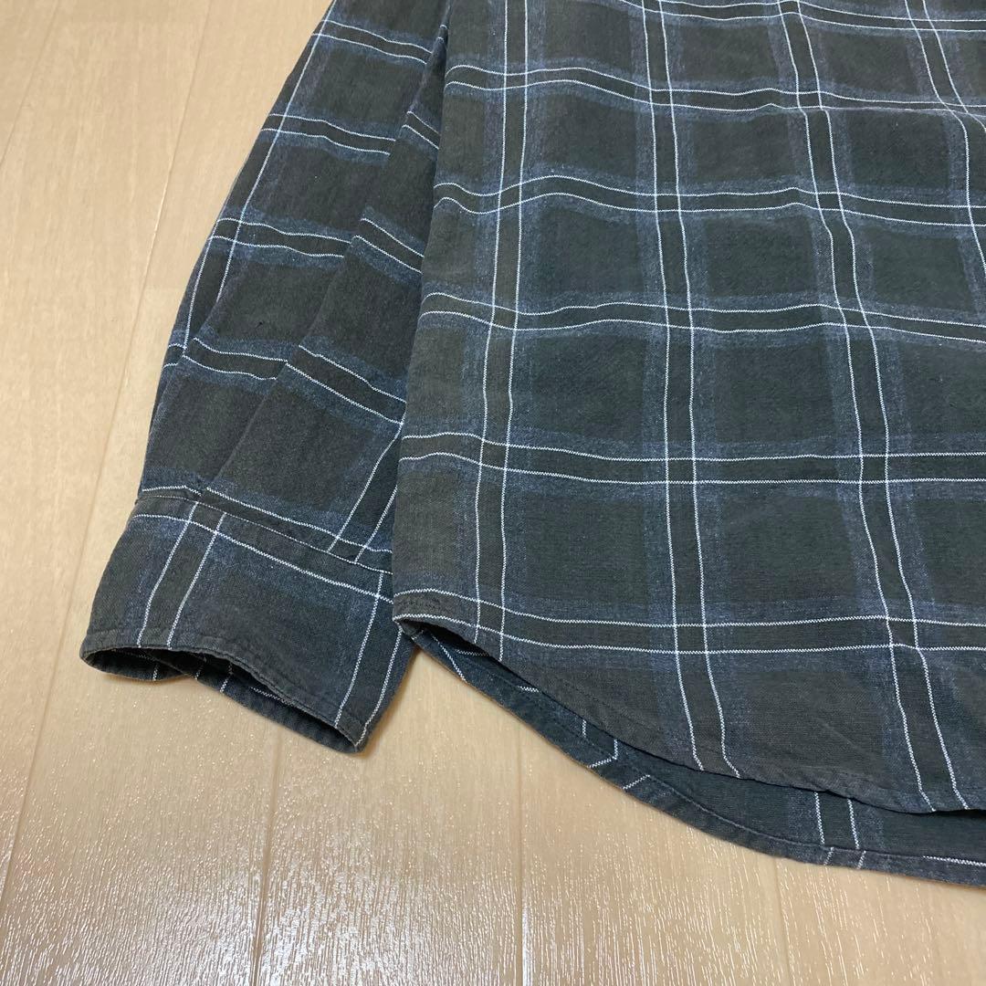 ステューシー　old stussy 90s チェックシャツ ネルシャツ　好配色