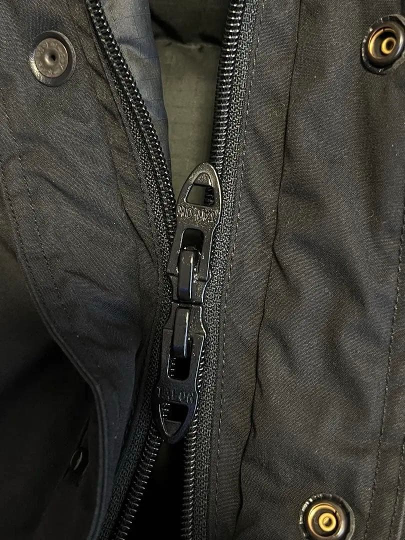 美品ノースフェイスパープルレーベル65/35マウンテンショートパーカS黒