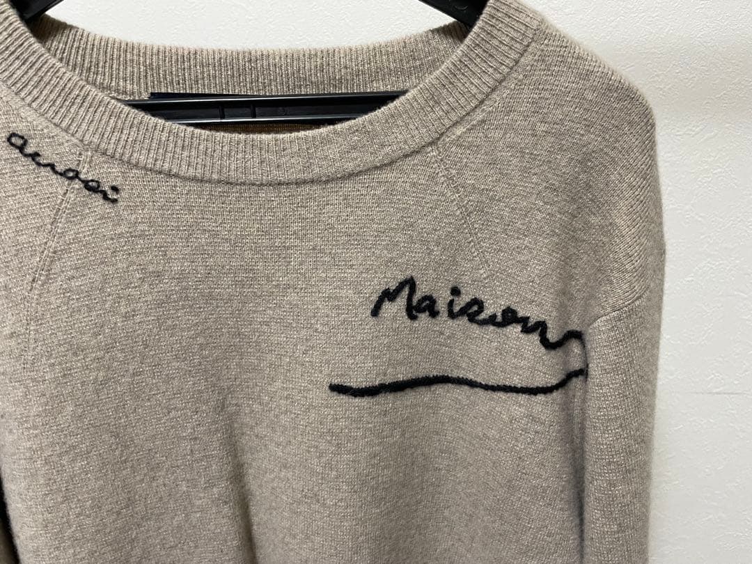 フレームワーク HAND刺繍KNITプルオーバー