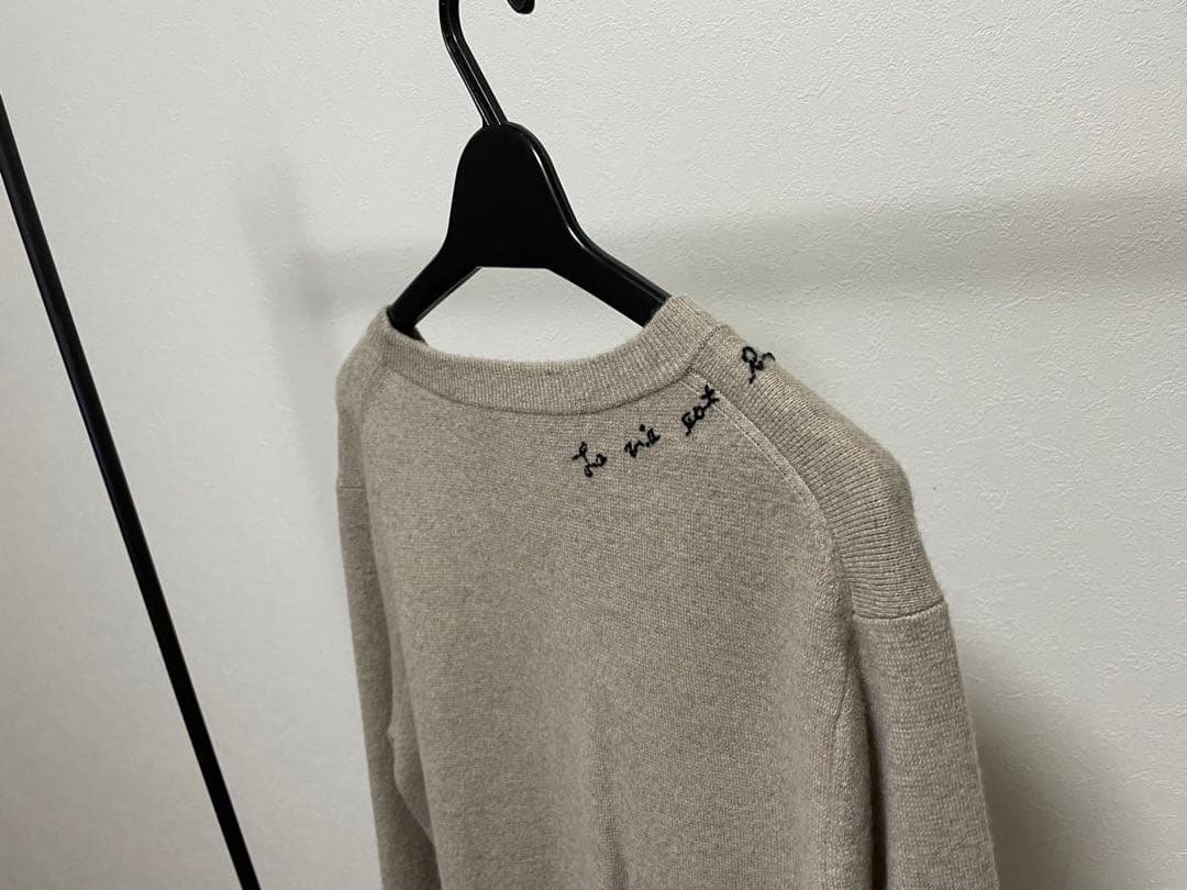 フレームワーク HAND刺繍KNITプルオーバー