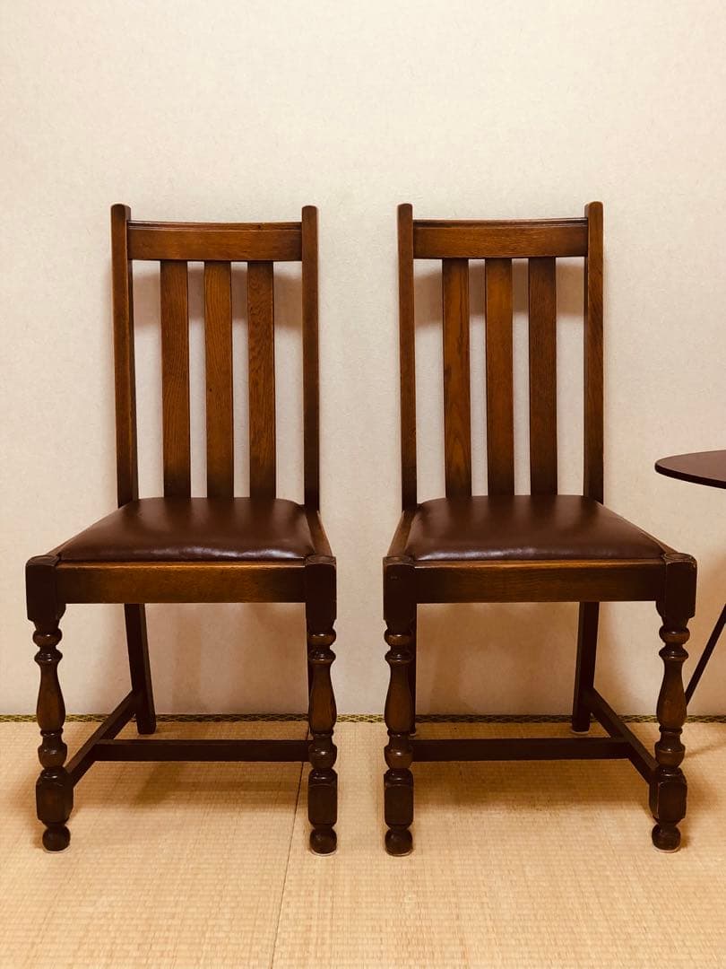 レトロな英国製チェアー これは1脚の金額です　1脚のみ購入OK ①