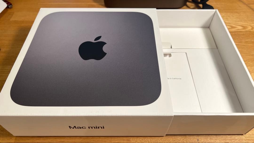 Mac mini 2018 Intel 3.0GHz 6コア 1TB 16GB