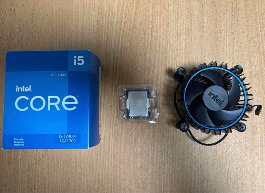 Intel Core i5-12400f CPU 12世代