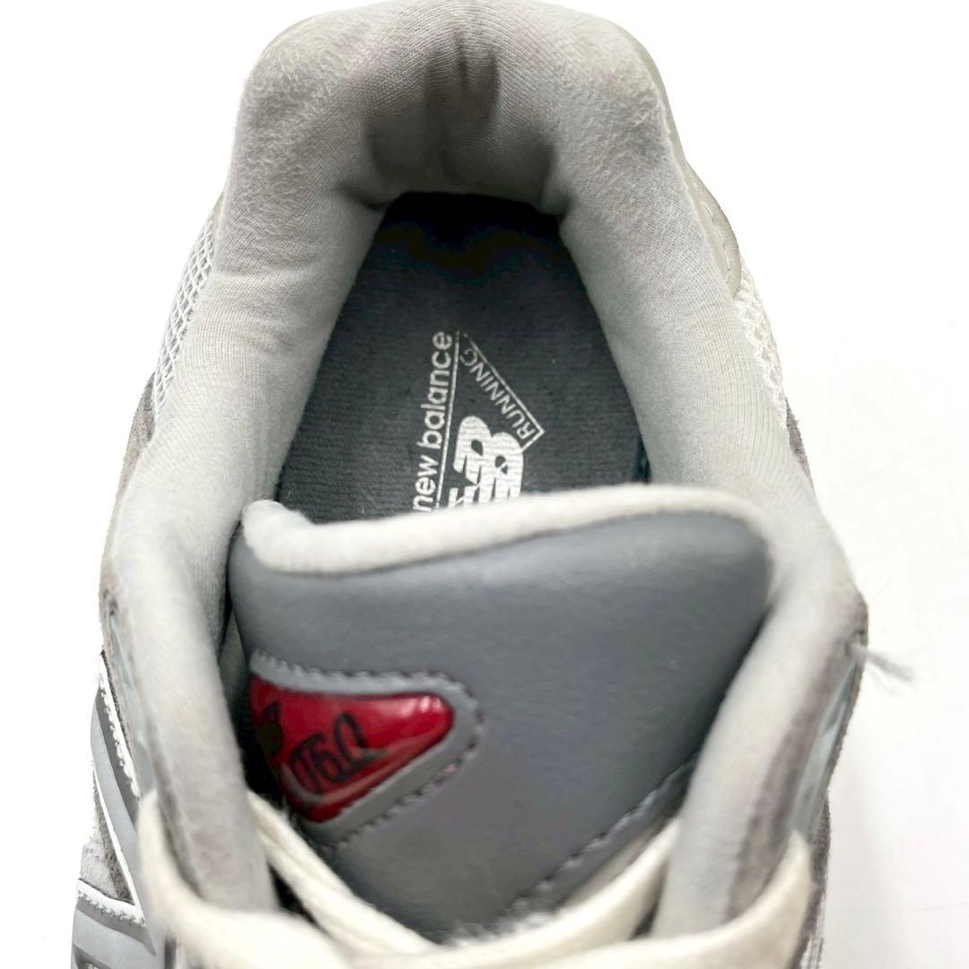 ニューバランス スニーカー 9060 グレー 25cm ローカット Y1392