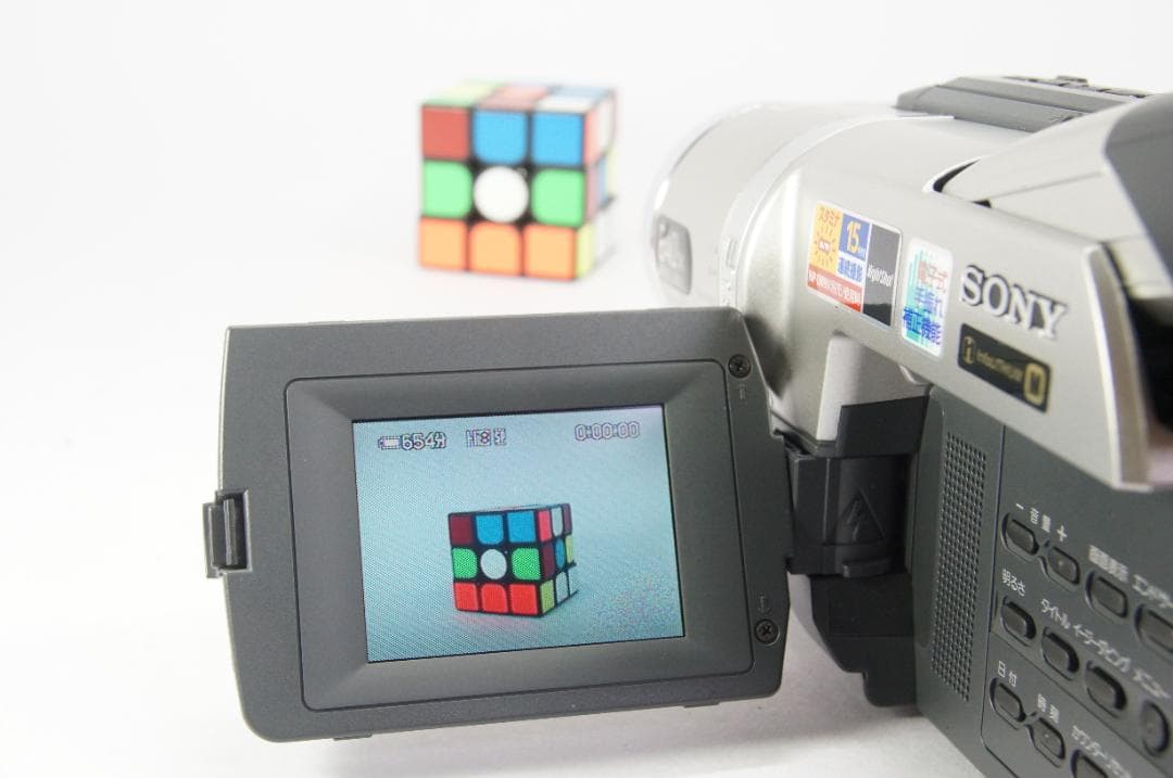 【美品】 SONY CCD-TRV96 Hi8 8mm ビデオカメラ ダビング