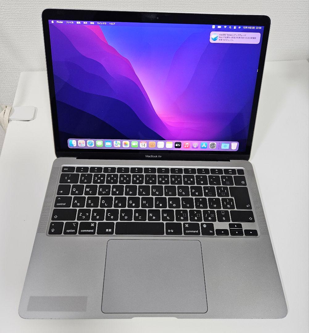 macbook air m1 16gb 512gb 電池83％
