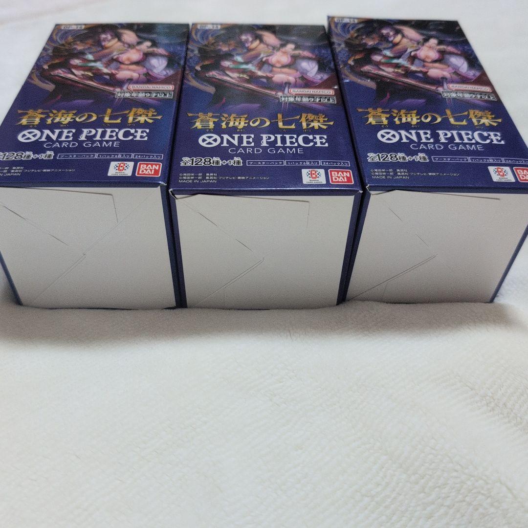 ❮ 早い者勝ち!! ❯ 蒼海の七傑 未開封 テープ付き 3ボックス