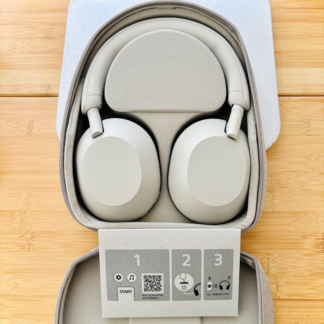 【美品】SONY ワイヤレスヘッドホン WH1000XM5