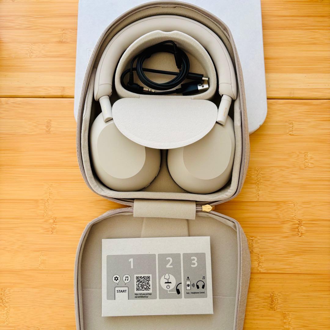 【美品】SONY ワイヤレスヘッドホン WH1000XM5