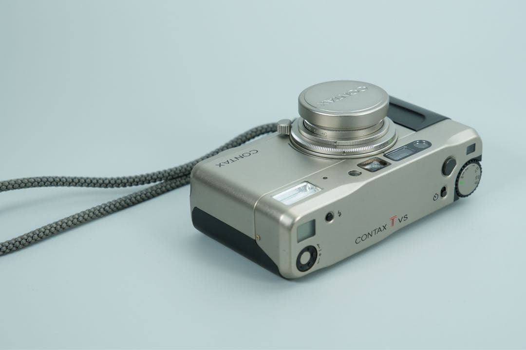 misamisaCONTAX T VS シルバー コンパクトフィルムカメラ