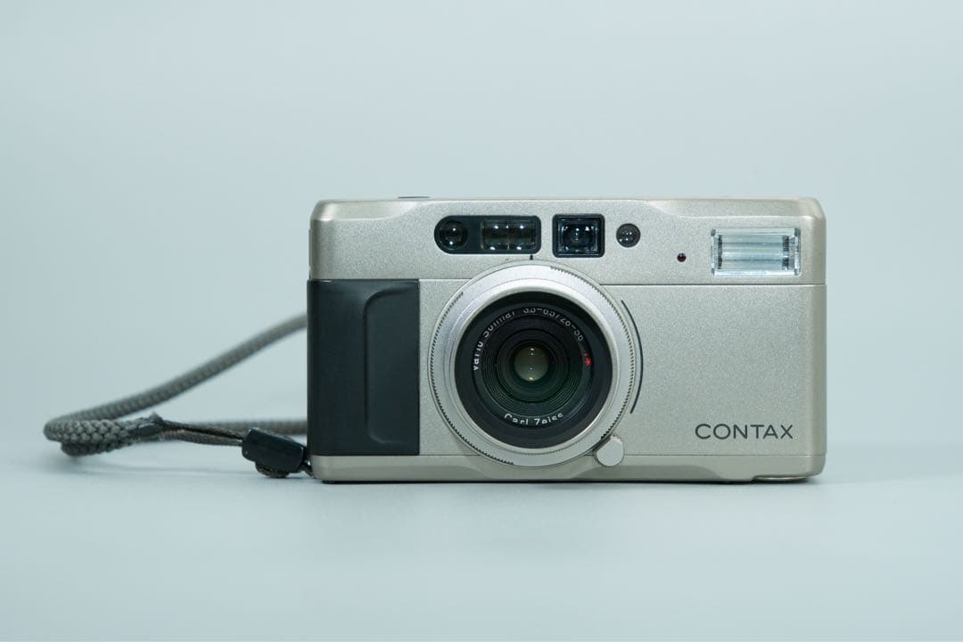 misamisaCONTAX T VS シルバー コンパクトフィルムカメラ