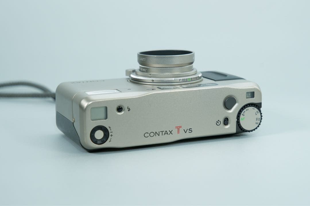 misamisaCONTAX T VS シルバー コンパクトフィルムカメラ