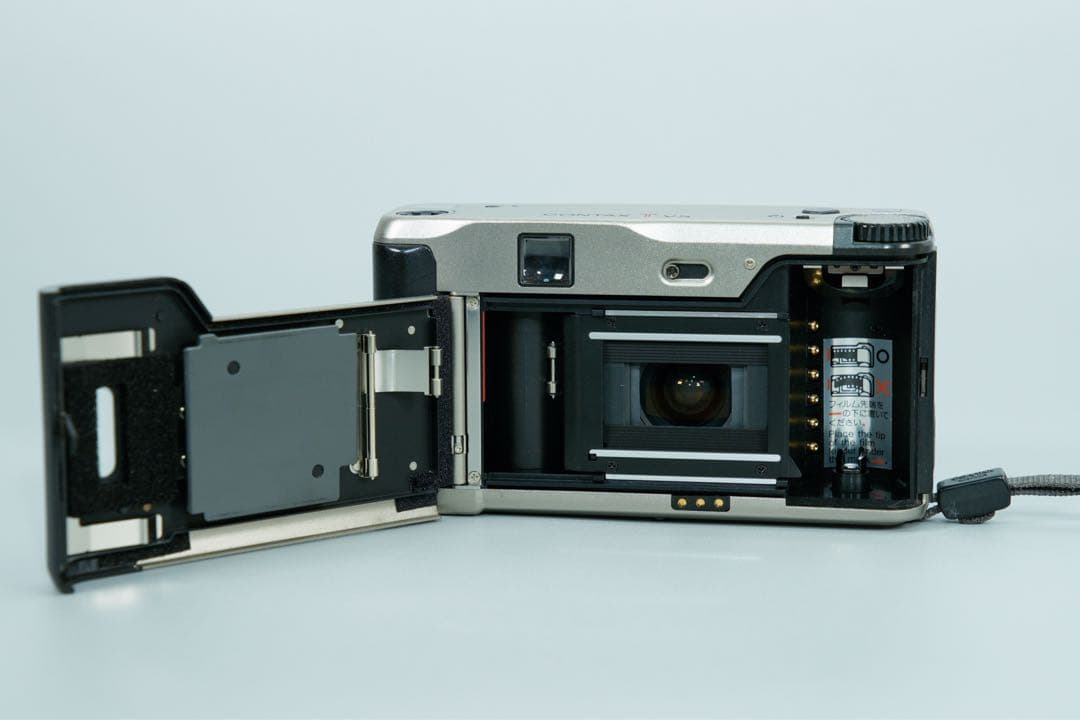 misamisaCONTAX T VS シルバー コンパクトフィルムカメラ