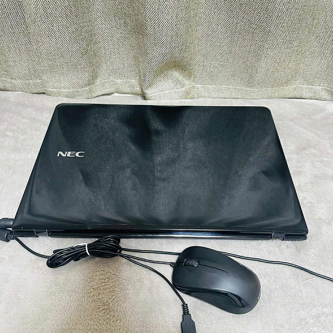 S180 NECノートパソコンSSD高速WEBカメラWindows11オフィス付