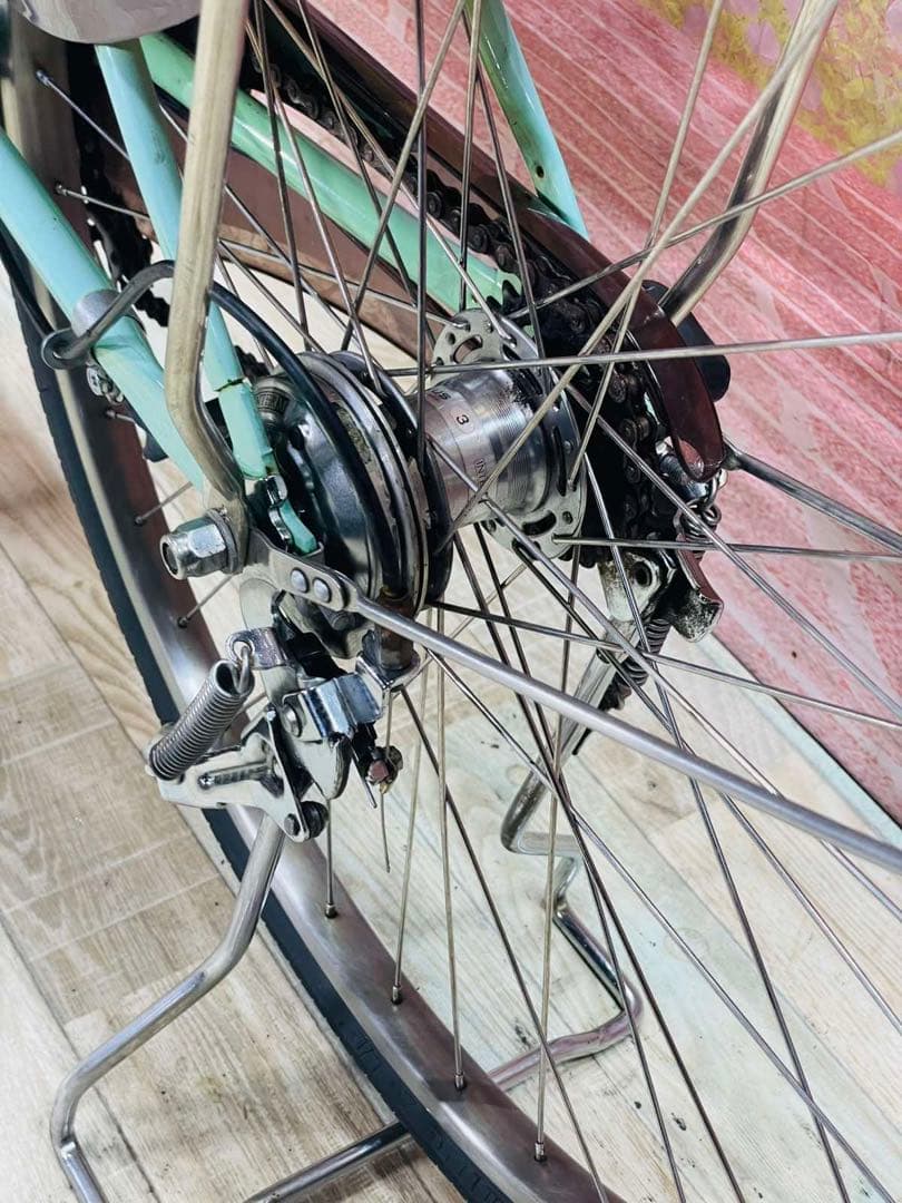 K2903 電動自転車パナソニック ママチャリ26インチ 8Ah 送料無料