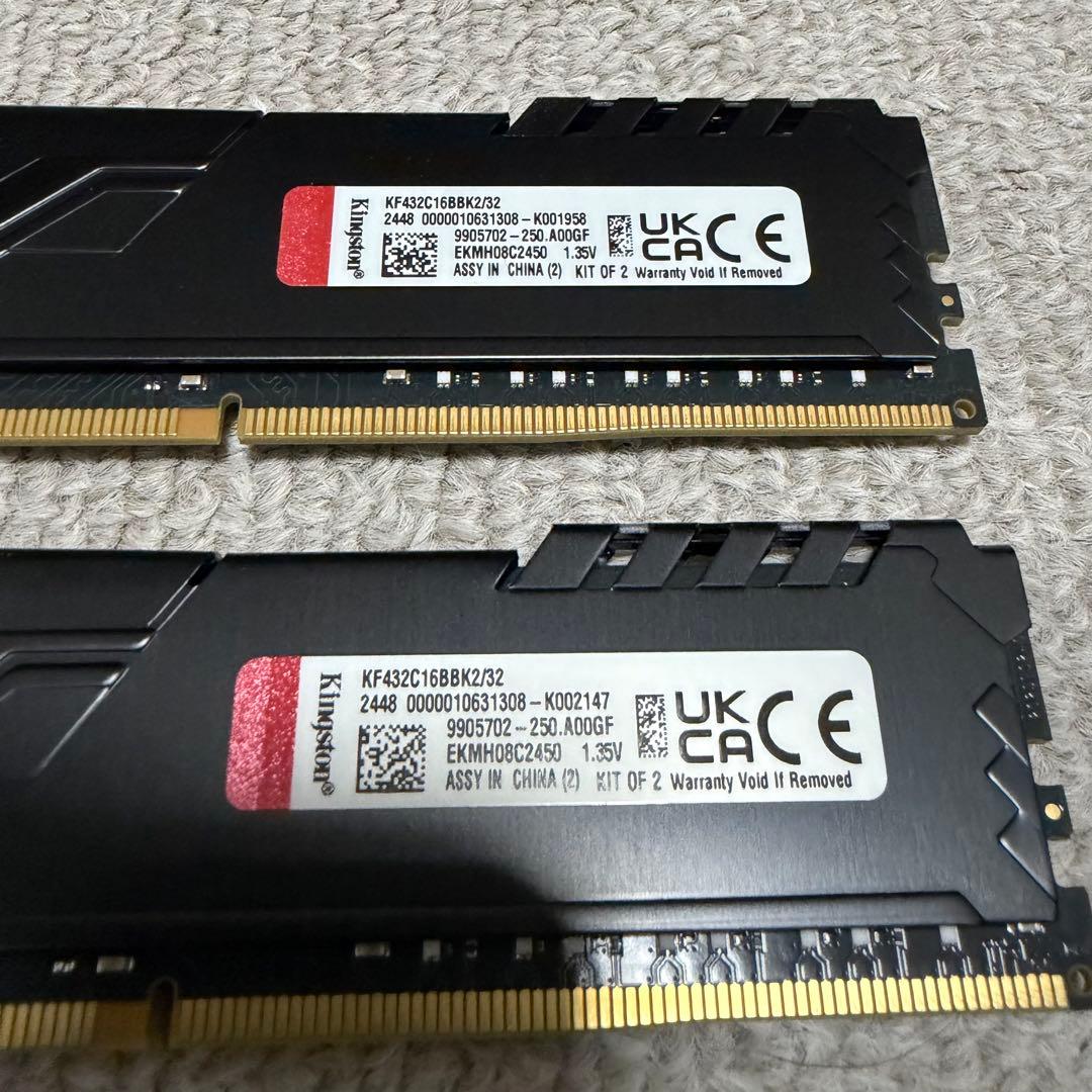 Kingston FURY Beast DDR4 16GB×2(32GB)