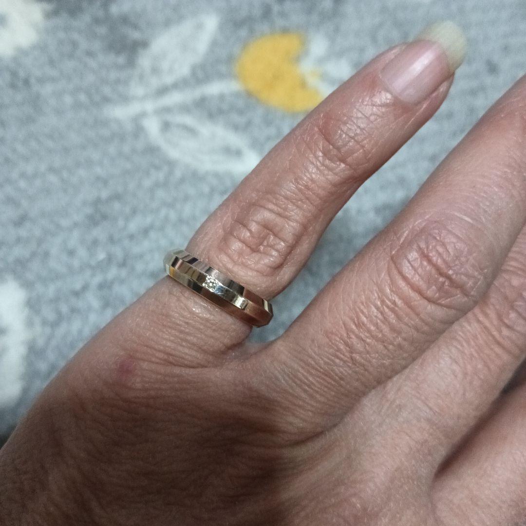 ピンクゴールドリング9号