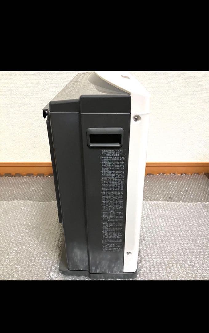 ノーリツ ガスファンヒーター ホワイト 接続ホース付き GFH-5801S