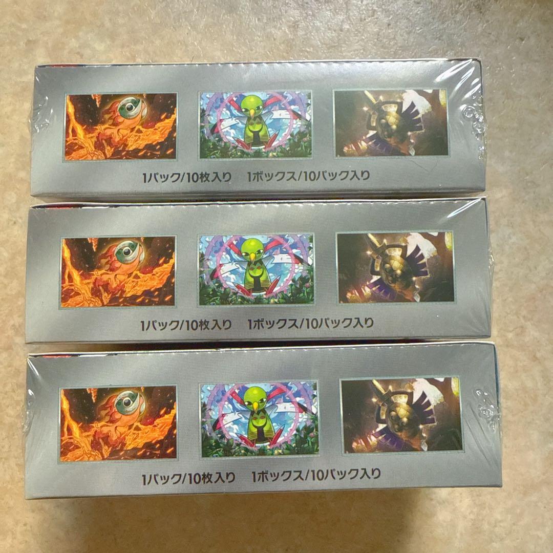 ポケモンカードゲーム スカーレット&テラスタルフェスex BOX 3箱