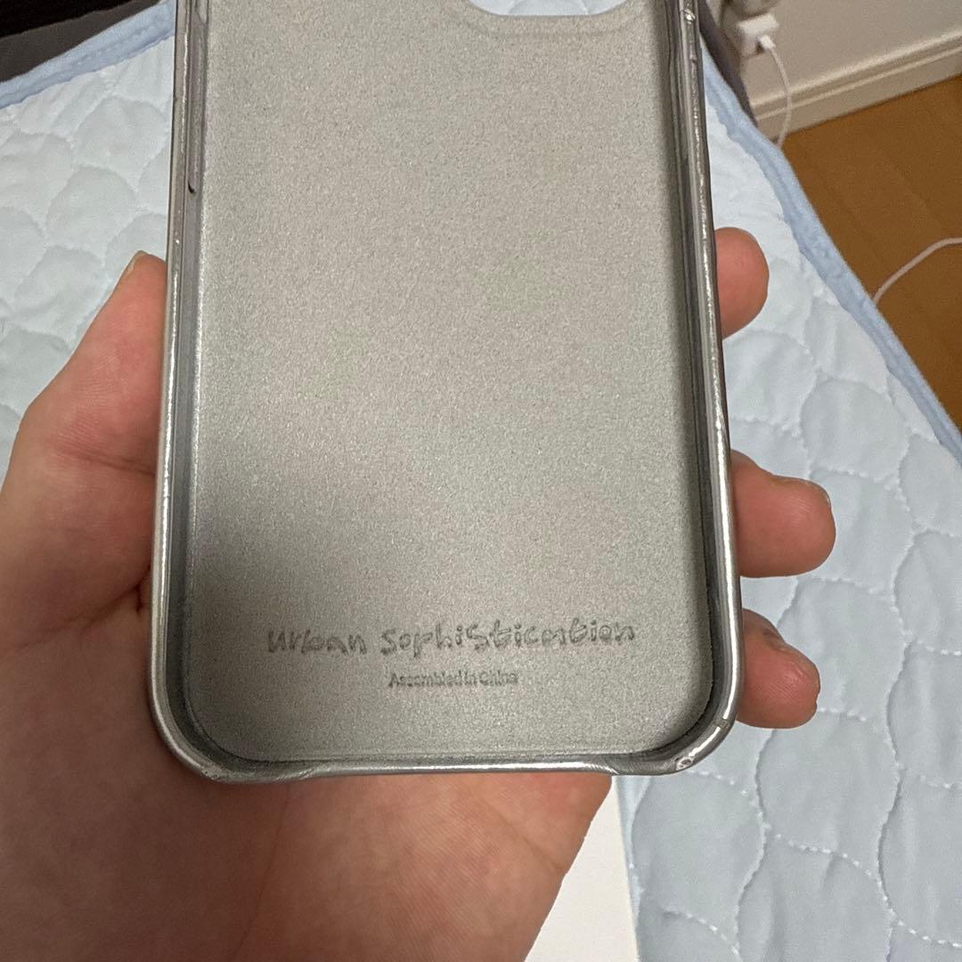 Urban Sophistication/iPhone13/14ケース/シルバー