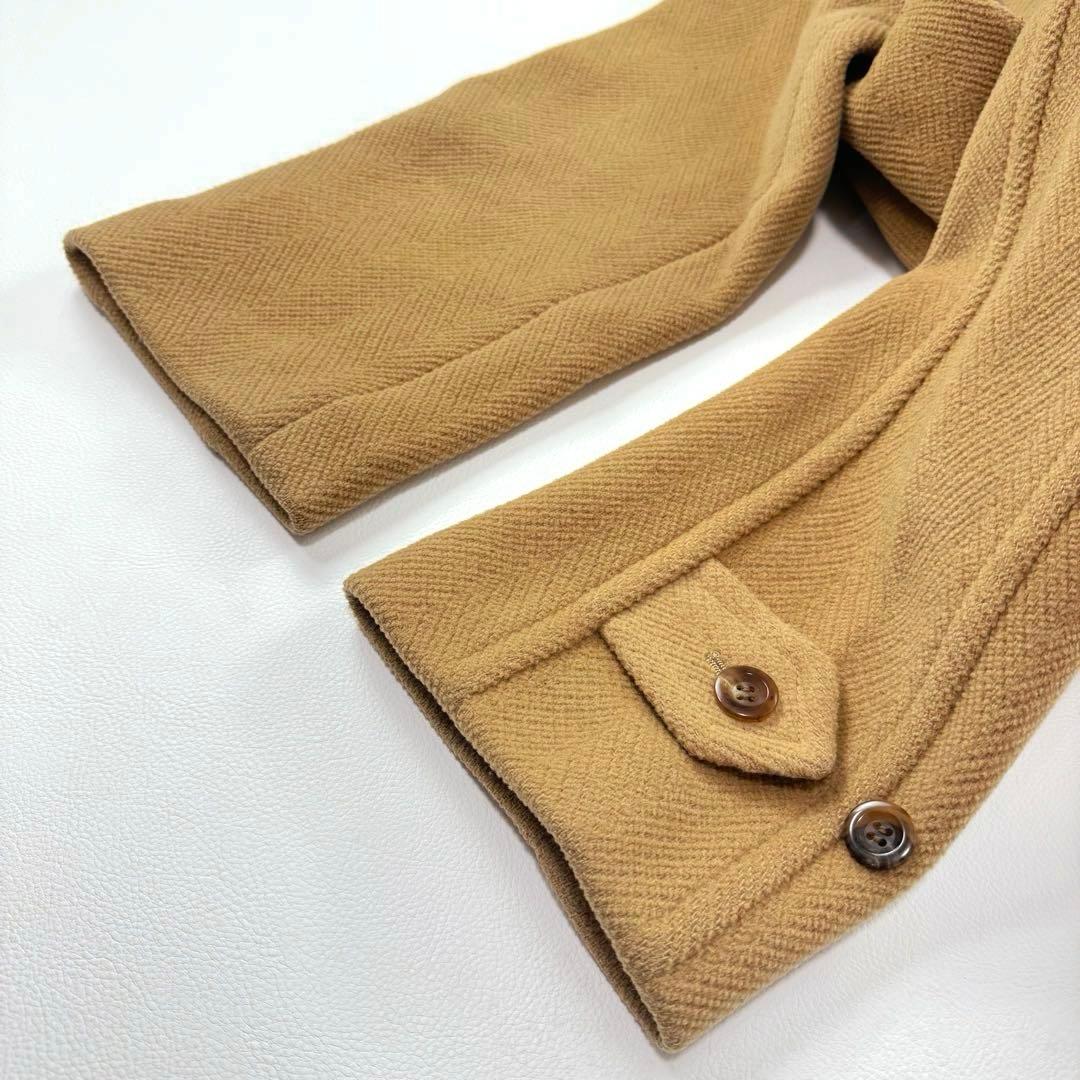 ニューヨーカー ムーアブルック ウールヘリンボーン ダッフルコート ベージュ