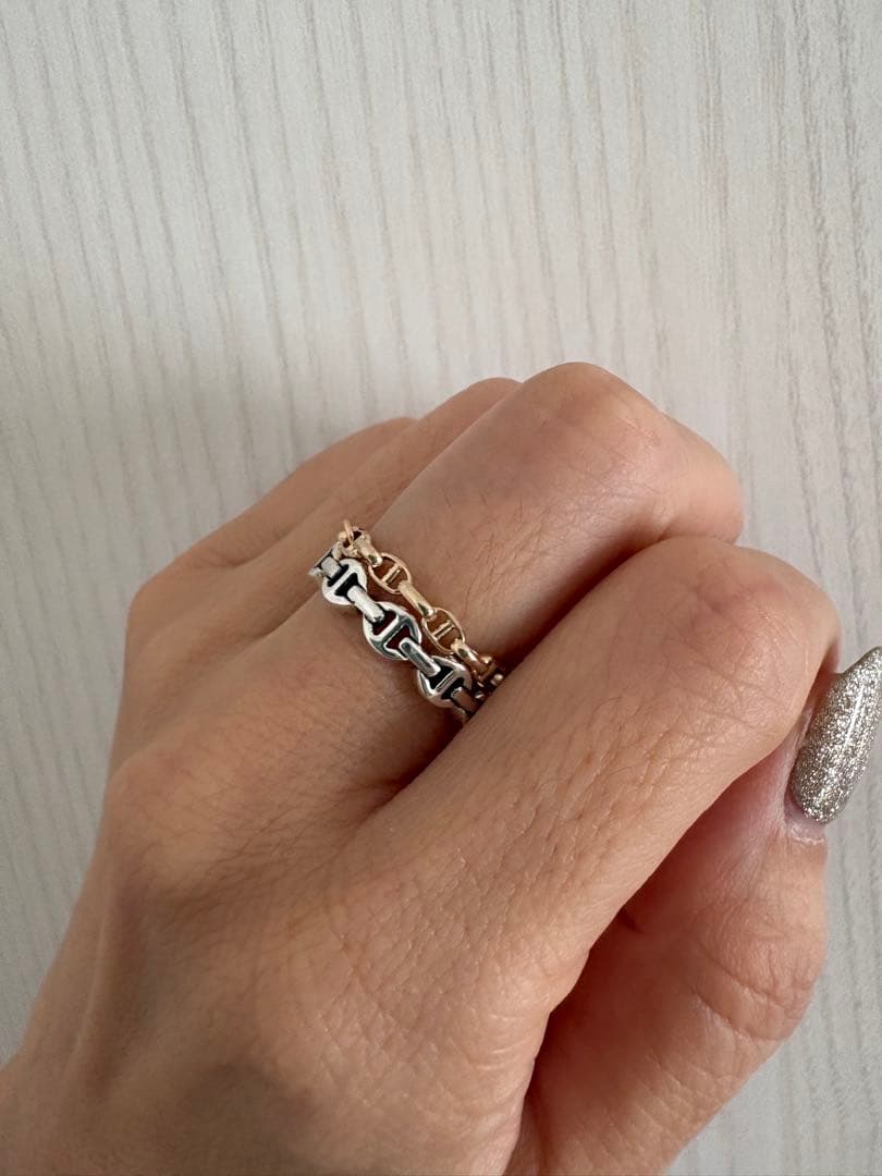 ユナイテッドアローズ購入les bonbon SALLY チェーンリング13号