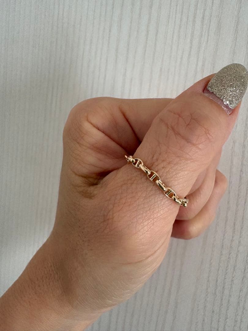 ユナイテッドアローズ購入les bonbon SALLY チェーンリング13号