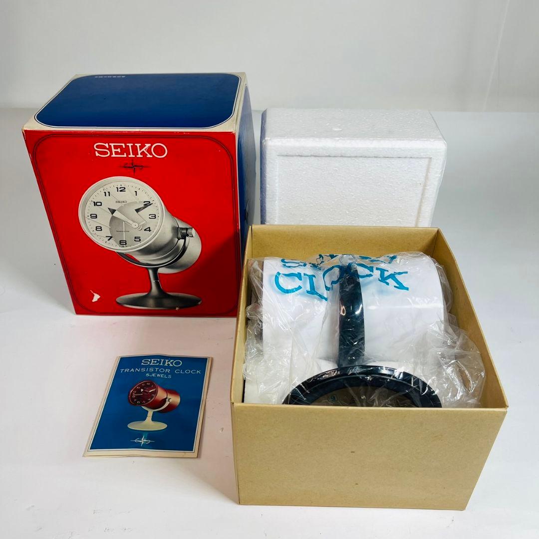 希少 当時物 トランジスタ時計 SEIKO 5石 TTZ- 114 置時計