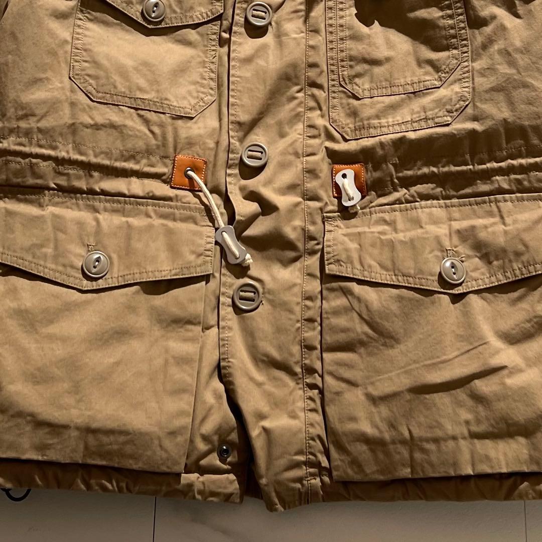 入手困難✨ フォックスファイヤー ダウンジャケット ミリタリー ブラウン系