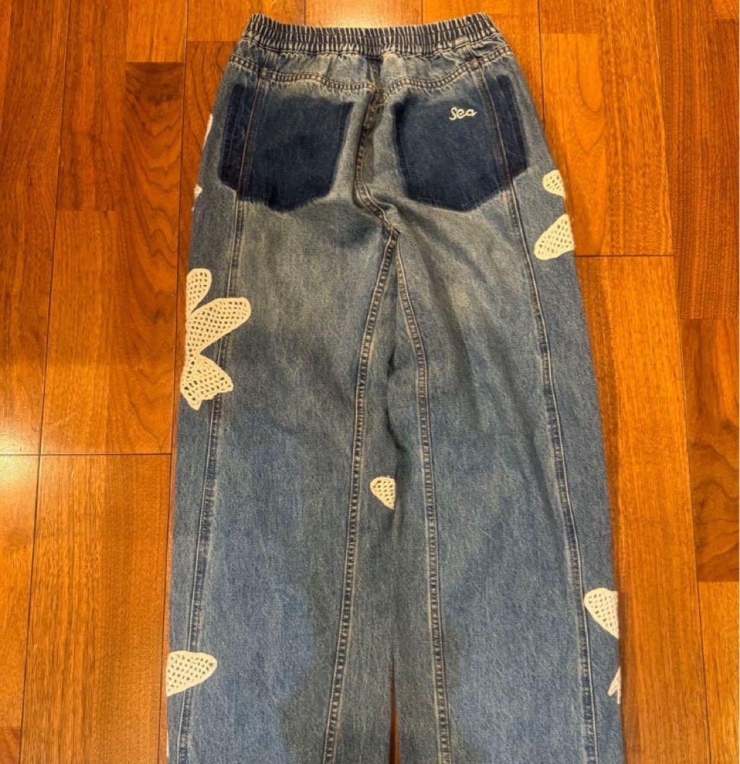 seanewyork paytonジーンズ　刺繍デニム
