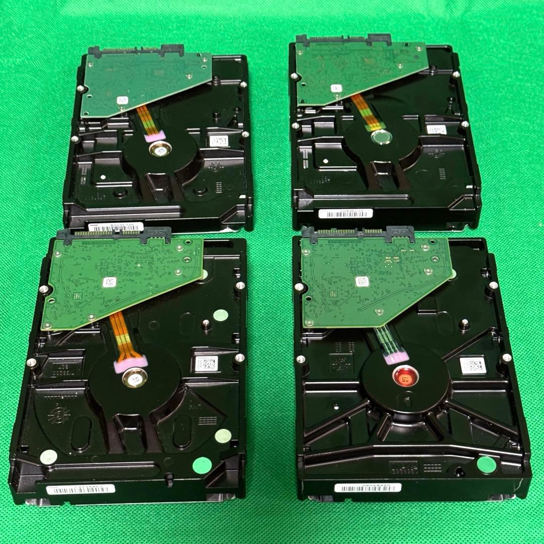 ジャンク扱★SEAGATE SATA4台まとめ★8T、４Tなど★Mac認識無し