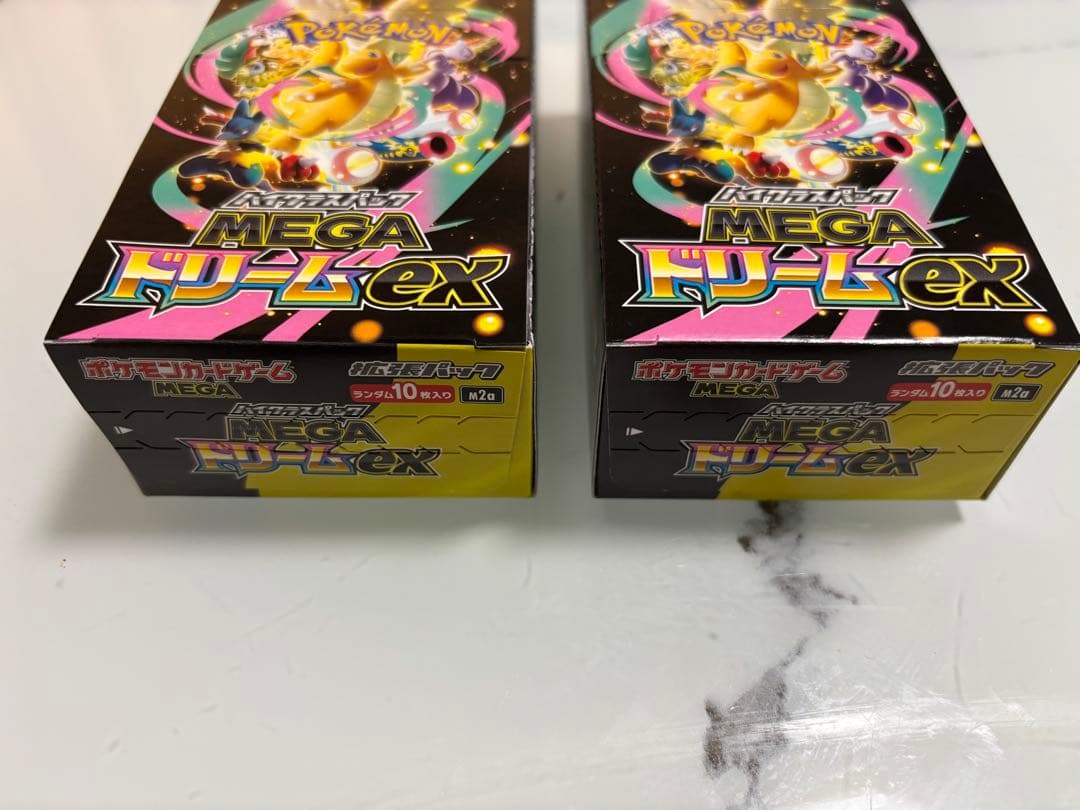 ポケモンカードゲーム MEGA ドリームEX 2ボックス シュリンクなし